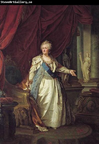 unknow artist Portrat der Kaiserin Katharina II